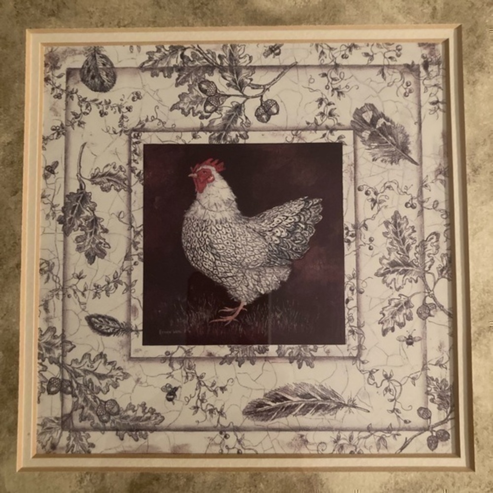 🎊 Host Pick 🎊 Wall Decor, Chicken Drawing